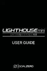 Goalzero Lighthouse mini User Manual preview