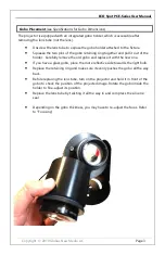 Preview for 3 page of Gobo ECO Spot C40PCE User Manual