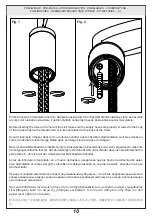 Preview for 10 page of goccia 33604 Instructions Manual