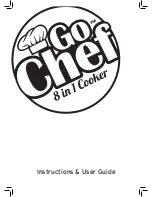 GoChef MF-02 Instructions & User'S Manual предпросмотр