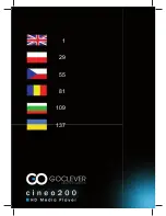 Предварительный просмотр 2 страницы Goclever cineo200 User Manual