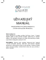 Предварительный просмотр 57 страницы Goclever cineo200 User Manual