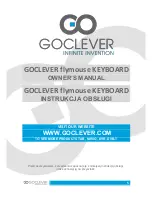 Предварительный просмотр 5 страницы Goclever flymouse KEYBOARD Owner'S Manual