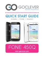 Goclever FONE 450Q Quick Start Manual предпросмотр