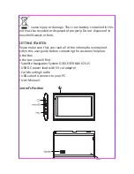 Предварительный просмотр 3 страницы Goclever Navio 515 Owner'S Manual