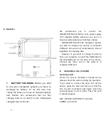 Предварительный просмотр 7 страницы Goclever NAVIO 520 Operation Manual