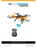 Goclever PREDATOR FPV Quick Start Manual предпросмотр