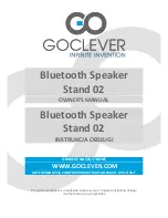 Goclever Stand 02 Owner'S Manual preview