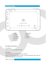 Предварительный просмотр 4 страницы Goclever TAB R76.2 Owner'S Manual