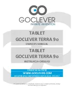 Предварительный просмотр 1 страницы Goclever TERRA 90 Owner'S Manual