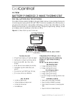 Preview for 3 page of Gocontrol GC-TBZ48 Installation & Operation Manual