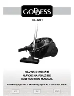 Goddess CL 4201 Instruction Manual preview