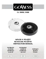 Goddess CL 590B Instruction Manual preview