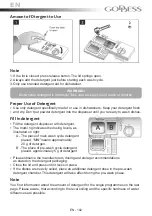 Preview for 102 page of Goddess DFE1147DW9E Instruction Manual