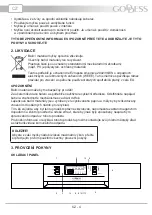 Preview for 4 page of Goddess DFE1267DW10N Instruction Manual