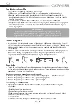 Preview for 20 page of Goddess DTC656MW8F Instruction Manual