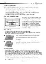 Preview for 22 page of Goddess DTC656MW8F Instruction Manual