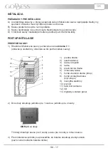 Preview for 17 page of Goddess Dubrovnik 2 Instruction Manual