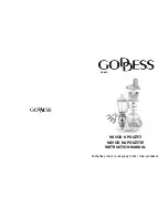 Goddess FP 612 Instruction Manual preview