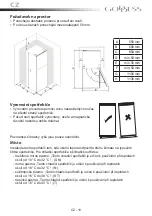 Предварительный просмотр 10 страницы Goddess FSB085TW8F Instruction Manual