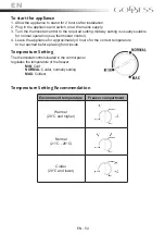 Предварительный просмотр 54 страницы Goddess FSB085TW8F Instruction Manual