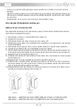 Предварительный просмотр 12 страницы Goddess FSC 0170 TW8 Instruction Manual