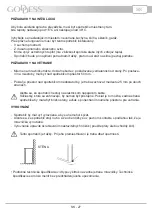 Предварительный просмотр 27 страницы Goddess FSC 0170 TW8 Instruction Manual