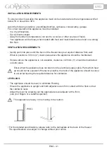 Предварительный просмотр 41 страницы Goddess FSC 0170 TW8 Instruction Manual