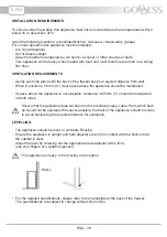 Предварительный просмотр 38 страницы Goddess FSC 084 TW8S Instruction Manual