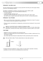 Предварительный просмотр 27 страницы Goddess FSC0143TW8 Instruction Manual