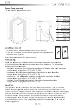 Предварительный просмотр 50 страницы Goddess FSD 0142 TW8AF Instruction Manual