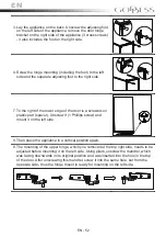 Предварительный просмотр 52 страницы Goddess FSD 0142 TW8AF Instruction Manual