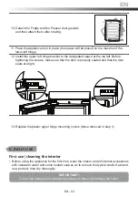 Предварительный просмотр 53 страницы Goddess FSD 0142 TW8AF Instruction Manual