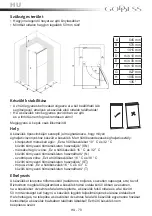 Предварительный просмотр 70 страницы Goddess FSD 0142 TW8AF Instruction Manual