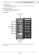 Предварительный просмотр 55 страницы Goddess FSD 2170 TW8 Instruction Manual