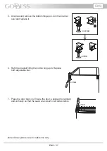 Предварительный просмотр 57 страницы Goddess FSD 2170 TW8 Instruction Manual