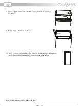 Предварительный просмотр 58 страницы Goddess FSD 2170 TW8 Instruction Manual