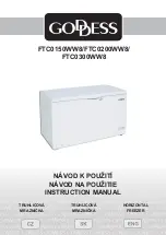 Предварительный просмотр 1 страницы Goddess FTC0150WW8 Instruction Manual