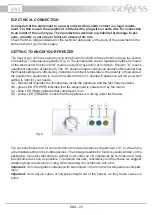 Предварительный просмотр 20 страницы Goddess FTC0150WW8 Instruction Manual