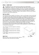 Предварительный просмотр 19 страницы Goddess FTD0150WW9 Instruction Manual