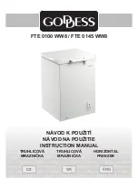 Goddess FTE 0100 WW8 Instruction Manual предпросмотр