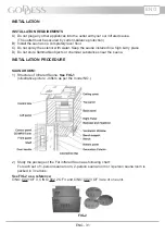 Preview for 5 page of Goddess LANZAROTE 2 Instruction Manual