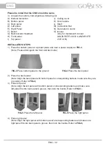 Preview for 6 page of Goddess LANZAROTE 2 Instruction Manual