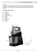 Preview for 17 page of Goddess MIB 2003 Instruction Manual