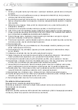 Предварительный просмотр 17 страницы Goddess MO 925H Instruction Manual