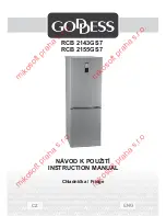 Goddess RCB 2143GS7 Instruction Manual preview