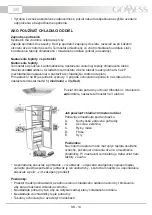 Предварительный просмотр 14 страницы Goddess RCC 0144 GW8 Instruction Manual