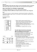 Предварительный просмотр 25 страницы Goddess RCC 0144 GW8 Instruction Manual