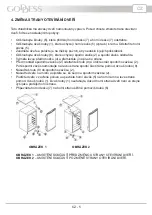 Preview for 5 page of Goddess RSB 085 GW8 Instruction Manual