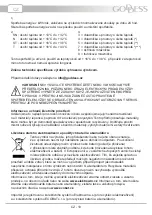 Предварительный просмотр 10 страницы Goddess RSD 083 GW8A Instruction Manual